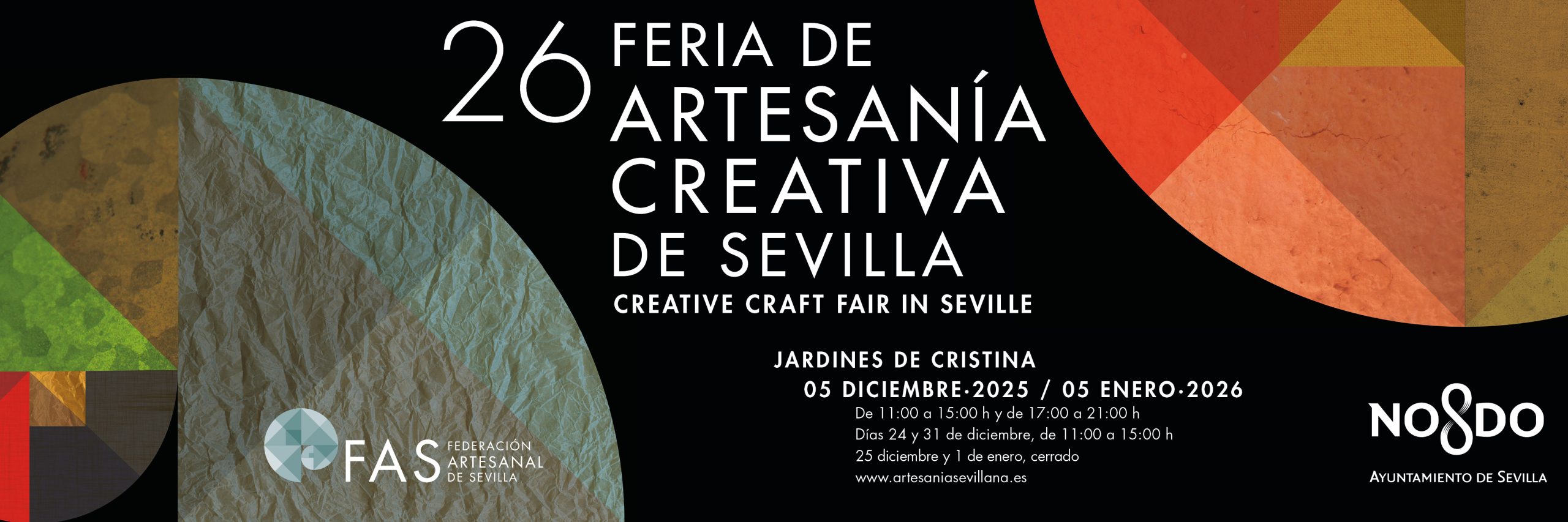 Feria de Artesania Navidad 2025 cartel
